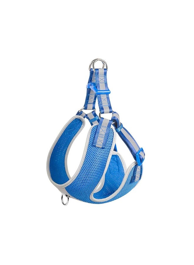 Fida Step-in Dog Harness Reflective Blue S
