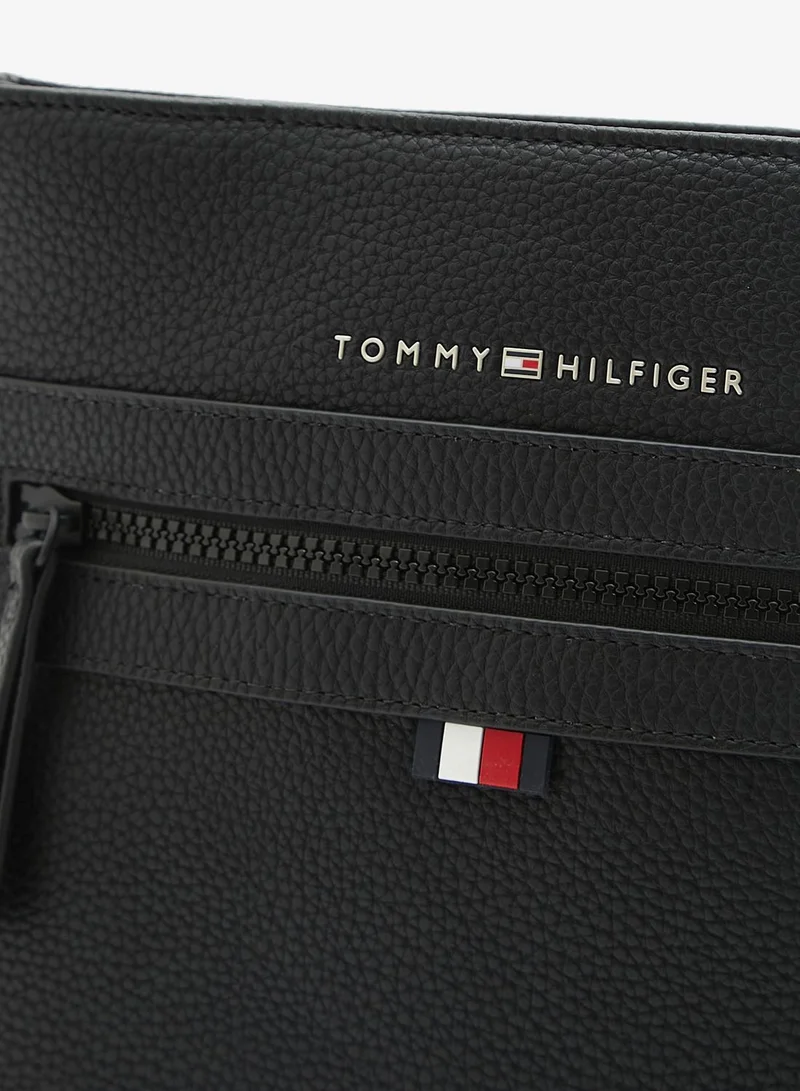 TOMMY HILFIGER Black Logo Messenger for Men | Best Price UAE