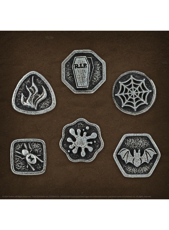 USAopoly تلميح: قشعريرة، لعبة لوحية كلاسيكية مستوحاة من روايات آر. إل. ستاين قشعريرة، احبط خطة سلاپي الشريرة مع الأصدقاء والعائلة من جميع الأعمار، منتج مرخص رسميًا من سكولاستيك - Image 5