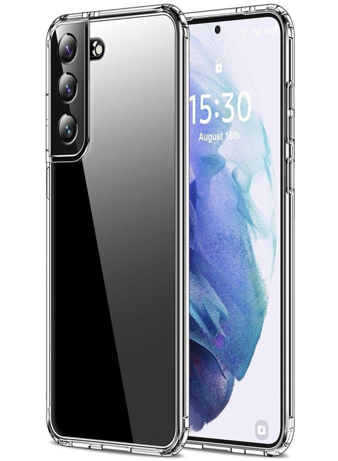 HOOMIL Case for Samsung Galaxy S21+ Plus (ONLY 6.7-Inch), Non-Yellowing, Drop Protection, Anti-Scratch Transparent Hard Back Phone Cover - Crystal Clear - Image 1