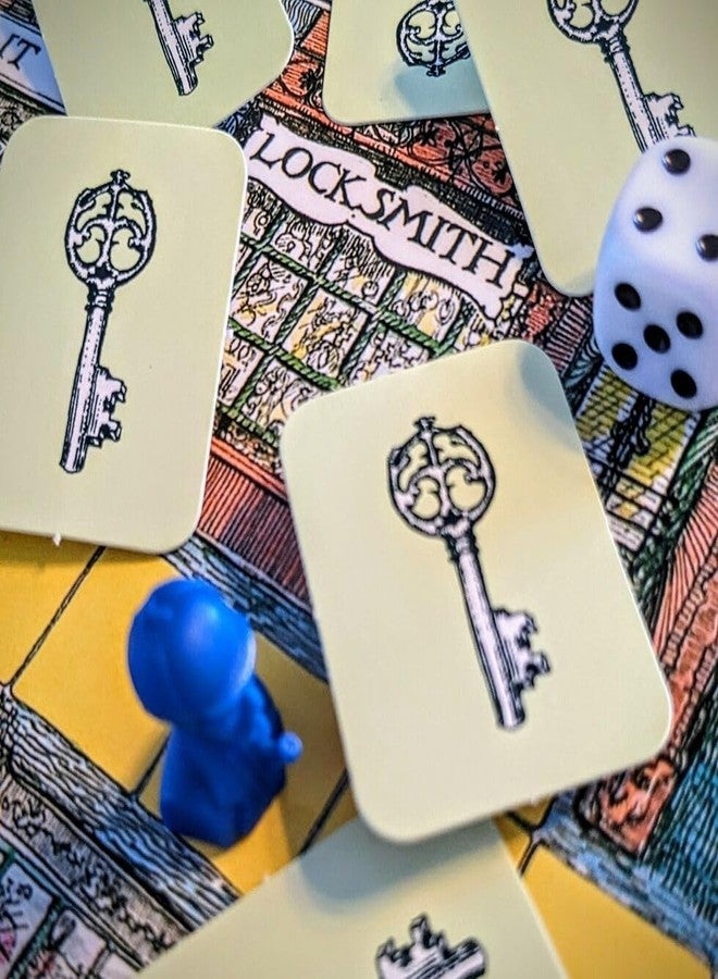 Gibsons 221B Baker Street Mystery Board Game – Solve 75 Sherlock Holmes Crimes. Ages 10+, 2–6 Players. Family & Party Strategy Game Night Fun - Image 3