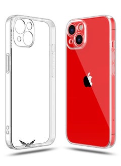 Camera Protected iPhone 13 Case Soft Slim Clear Transparent TPU Protective Cover for 6.1 inch Clear