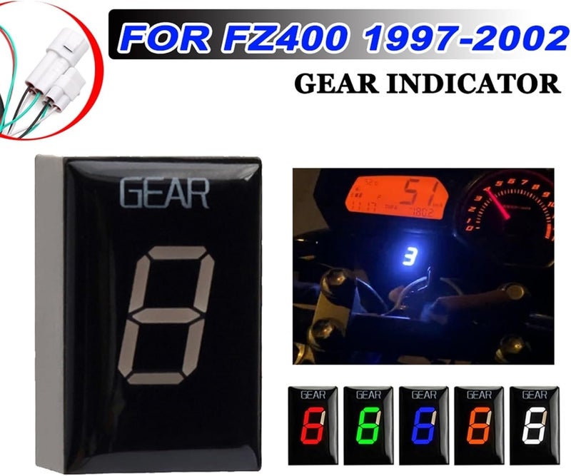 Vuzmode Motorcycle Gear Shift Indicator for FZ400 - Image 5