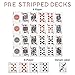 Brybelly Euchre Card Game 2 Specialty Decks PreStripped for Classic American Euchre or 6Player Variant Custom Bower Jacks Blank Counter Cards Included - Image 4