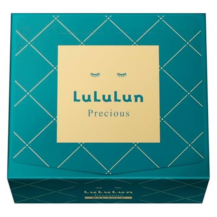 Lululun 32EA Anti Aging Face Masks for Women & Men, Daily Face Masks Skincare & Collagen Face Mask with Squalene& Algae, Hydrating Face Mask Sheets & Facial Mask & Sheet Mask from Japan PRECIOUS ALL - Image 1