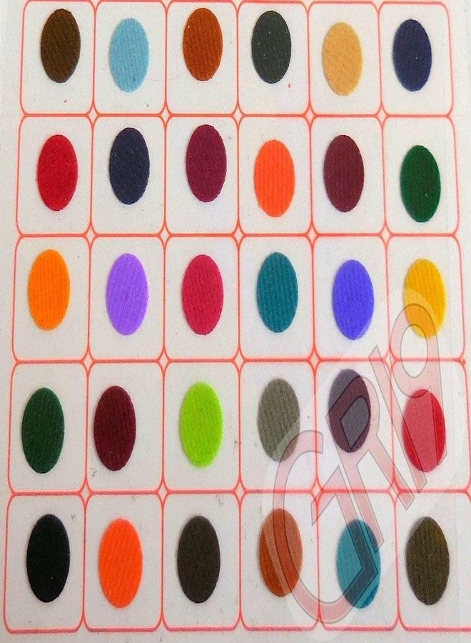GRI9 360 Bindi Temporary Tattoos Multicolored bindis, Forehead Bindi For Women, Indian Tikka Bindi For Women - Image 2