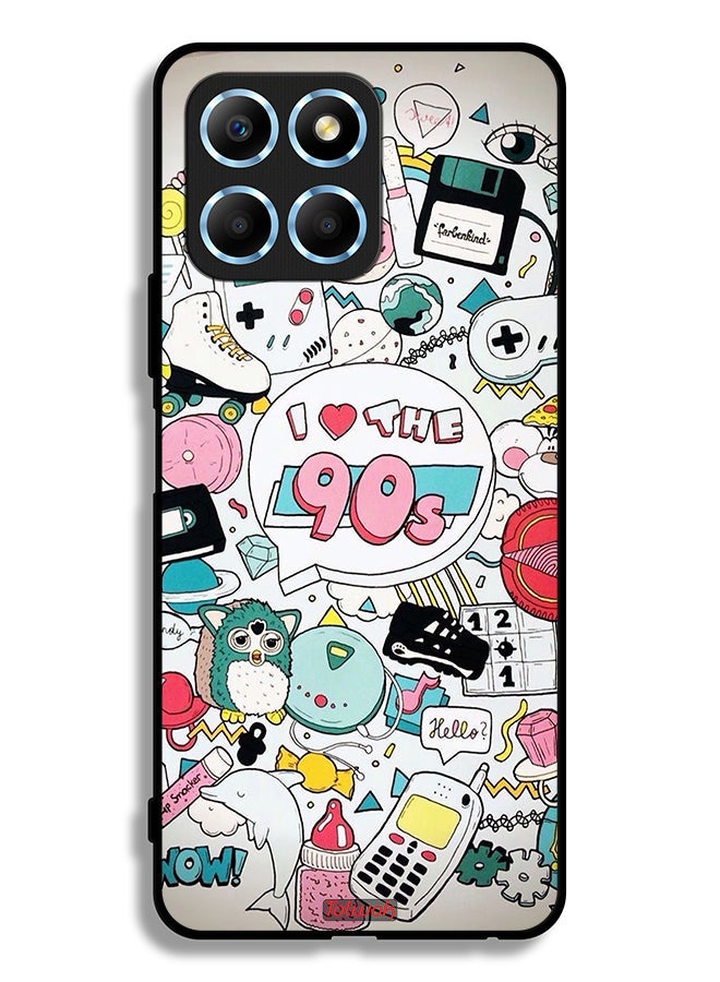Tolwak Honor X8 5G Protective Case Cover I Love The 90s - Image 2