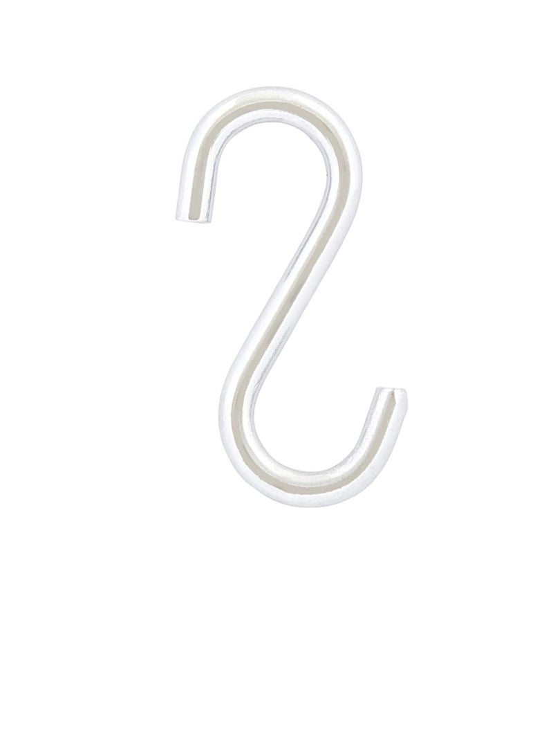 S Hooks Metal Chrome Plated-3/4 Inches, Silver  - Image 1