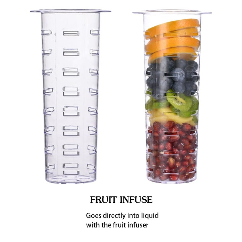 Eleganttime 1 Gallon Glass Drink Dispensers for Parties,2 Pack Beverage Dispenser with Fruit Infuser,Laundry Detergent Dispenser Punch Bowls Water Juice dispensers with Easy Flow Spigot for Outdoor - Image 4