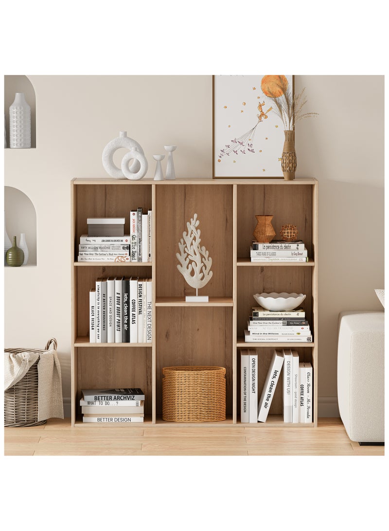 Chogori Wooden Cube Storage Organizer with Closed Back Panel, 11in Cube Shelf Opening, Bookshelf, Display Shelf,Closet Cabinet for Home and Office - Image 2