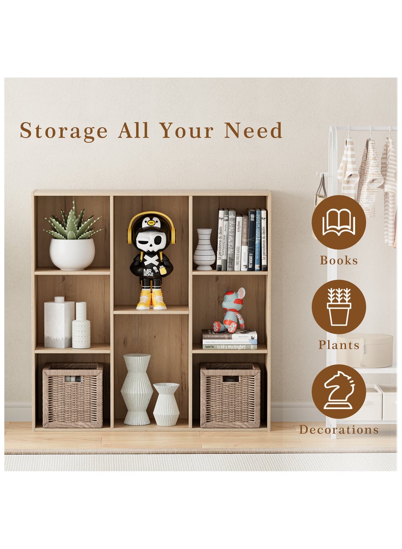 Chogori Wooden Cube Storage Organizer with Closed Back Panel, 11in Cube Shelf Opening, Bookshelf, Display Shelf,Closet Cabinet for Home and Office - Image 3