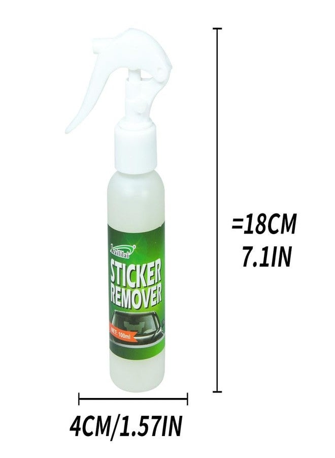 OVERSEASE Efficient Car Sticker Cleaner & Wash Adhesive Remover Sprays Easy Removal Liquid for Car Products (100 ml) - Image 3