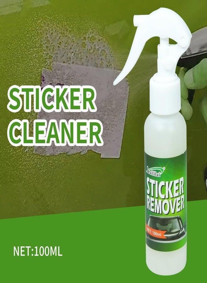 OVERSEASE Efficient Car Sticker Cleaner & Wash Adhesive Remover Sprays Easy Removal Liquid for Car Products (100 ml) - Image 2