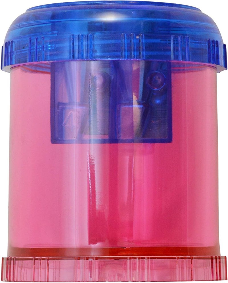 Westcott Plastic Manual Pencil and Crayon Sharpener Assorted Colors 12202 single - Image 1