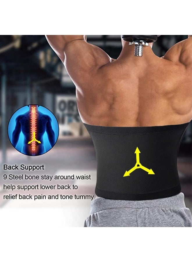 أوشيما الخصر مقطع الحزام فقدان الوزن العرق تخفيف الوزن القابلة للتعديل الحزام الخصر مدرب الخلف دعم البطن الدهون الجسم شكل الخصر حارق اللياقة البدنية مدرب للرجال والنساء ، م - Image 4