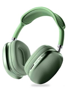 P9 Immersive Active Noise Cancelling Over-Ear Headphones, Epitome of Cutting-Edge Design and Premium Sound Quality. Elevate Your Listening Experience, Fusion of Style and Comfort (Green)