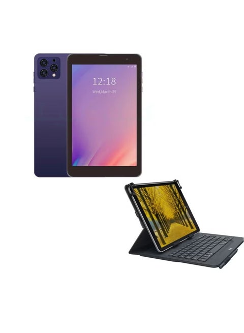 8 -Inch Smart Tablet A08 Android 13 Tablet With 1TB Storage and 16GB RAM Quad Core Wi-Fi LTE Dual Sim with Keyboard
