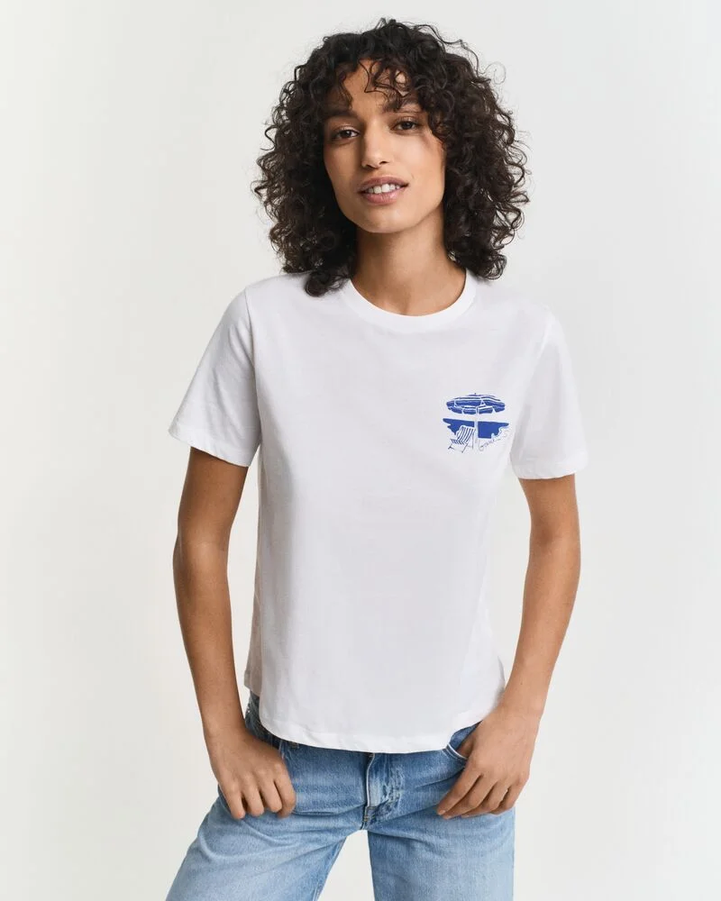GANT Regular Graphic Ss T-Shirt