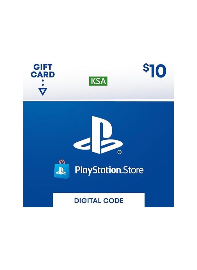 Generic PlayStation Store Gift Card $10 Multicolour 