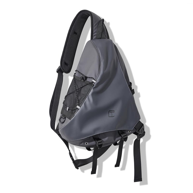 TANGCORLE Sling Bag for MenOne Strap Crossbody Chest Backpack Bag for 13inch Ipad Pro M4Light weight Hiking Outdoor Daypack for Travel Gym Sports Bag - Image 2