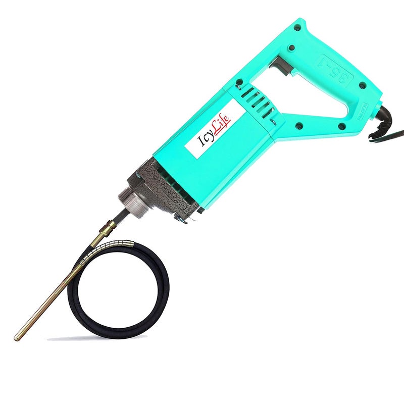 ICYLIFE ICYLIFE Concrete Vibrator With 15 Mitre Needle Shaft 1250WTT 13000RPM Electric Vibrator Machine  - Image 1
