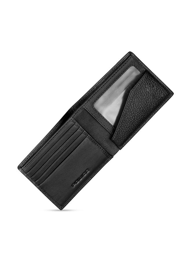 POLICE Primo Black Leather Wallet for Men - Image 4