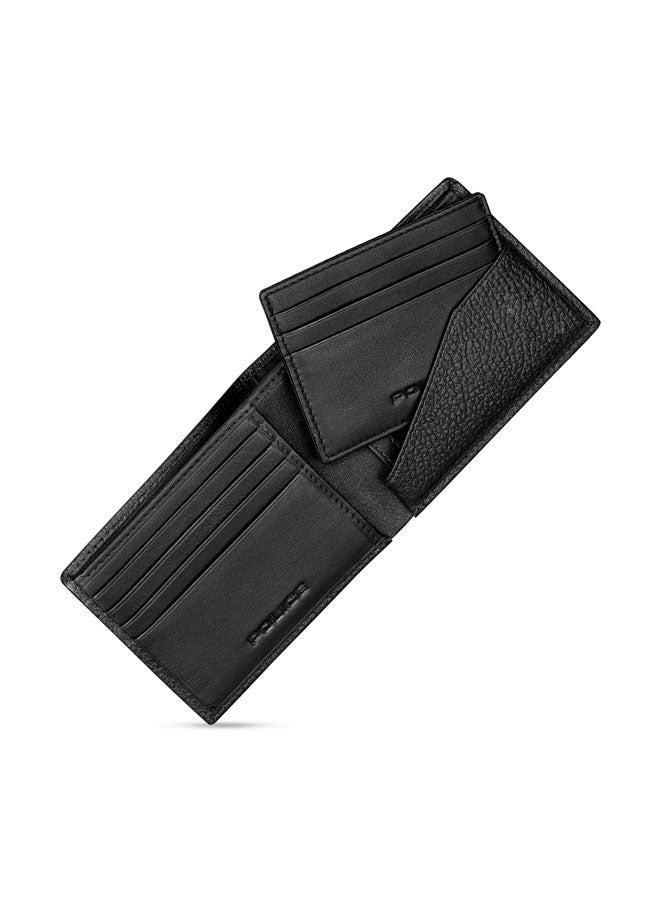 POLICE Primo Black Leather Wallet for Men - Image 3