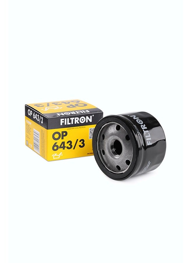 FILTRON Oil Filter OP 643/3 for Renault 