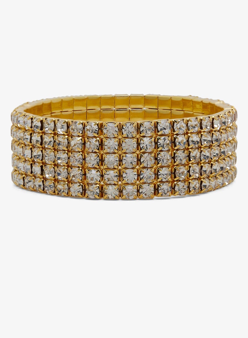 Ella Limited Edition Gold Tennis Bracelet - Image 3
