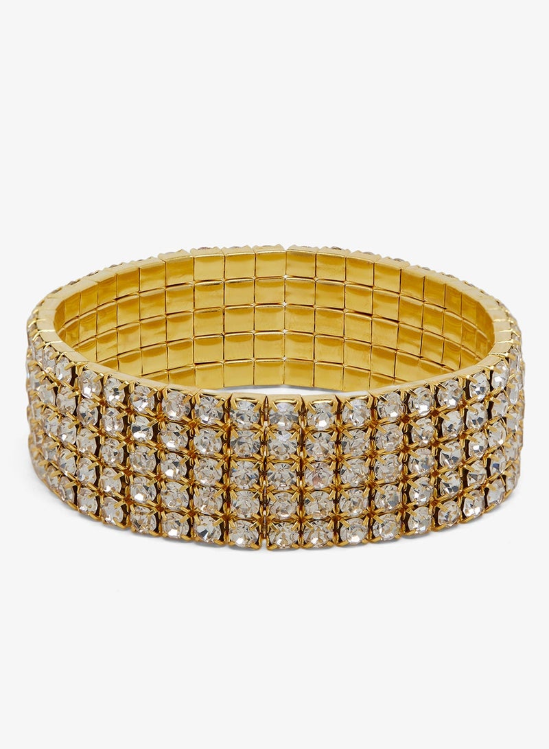Ella Limited Edition Gold Tennis Bracelet - Image 2