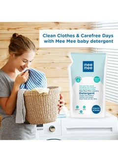 mee mee Baby Liquid Detergent 500 Ml | Ph Balanced, Free From Harsh Chemicals, Safe For Mother'S Hands & Baby'S Skin | Anti-Bacterial, Removes Stains & Odor With One Drop, Hypoallergenic  - Image 4