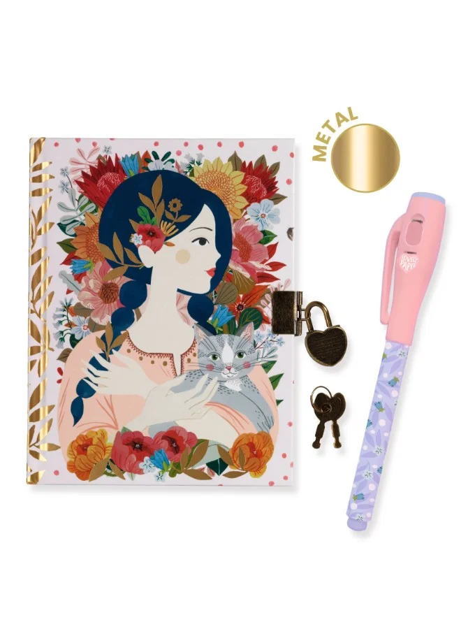DJECO Oana Secret Notebook With Magic Pen