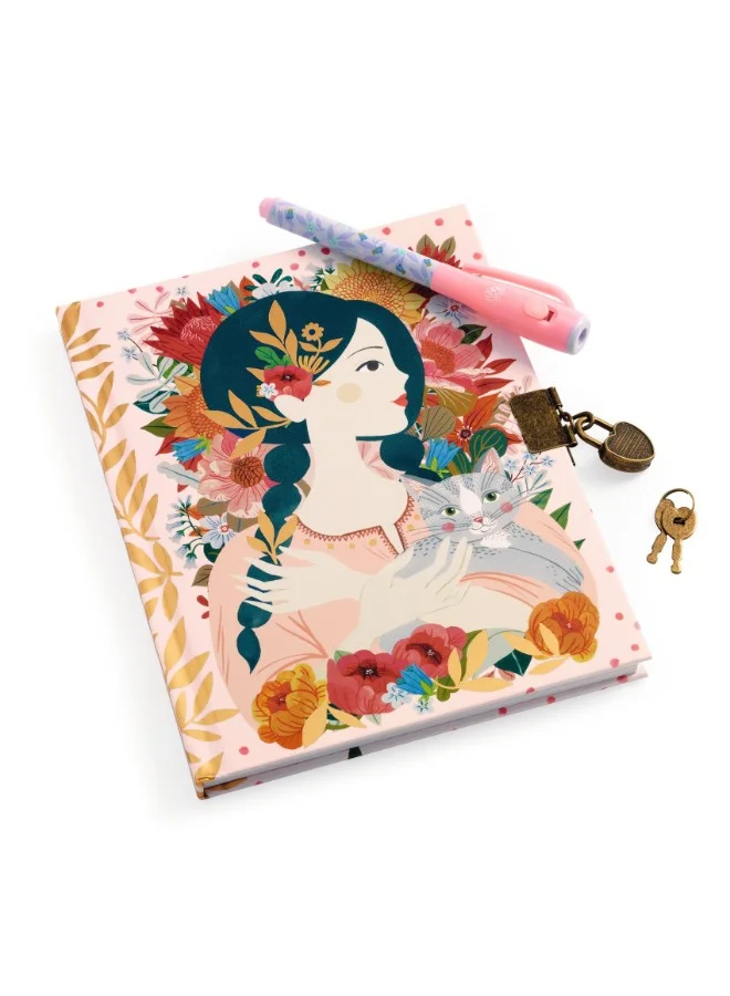 DJECO Oana Secret Notebook With Magic Pen