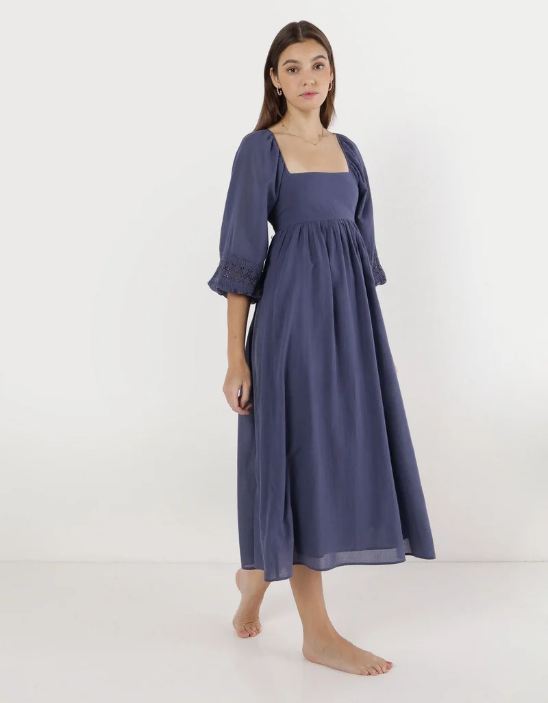 Aerie  Aerie Crochet Midi Dress for Women | Best Price UAE