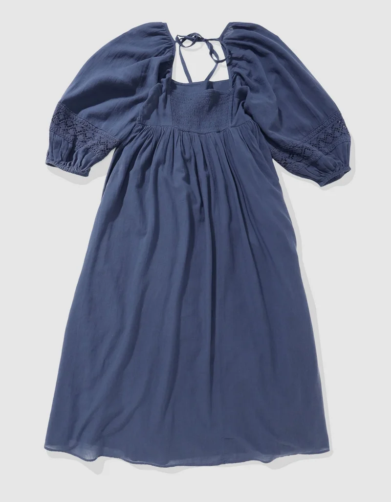 Aerie  Aerie Crochet Midi Dress for Women | Best Price UAE
