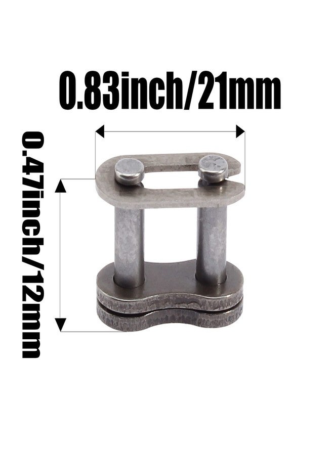 QAZAKY 415 Chain 110L Link Heavy Duty for 49cc 50cc 60cc 66cc 70cc 80cc 2-stroke 4-stroke Engine Motor Motorized Bicycle Mini Pit Dirt Bike Scooter ATV Minibike Chopper Motorcycle Motorbike 415-110L - Image 4