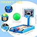 Restroma 8 Pack Tabletop Basketball Game Mini Basketball Game Desktop Basketball Toys for Kids Toys Girls Party Favors Classroom Prizes 2 Colors - Image 4