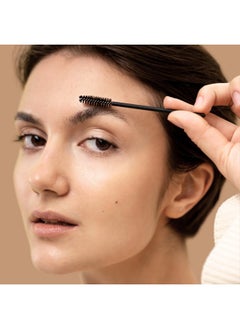 BodyJ4You Castor Oil For Eyelashes And Eyebrows Hair Growth Oil Eyelash Brush Brow Serum Lash Oil 100% Pure Castor Oil Organic Cold Pressed Unrefined Glass Bottle Hexane Free 1 Fl Oz  - Image 2