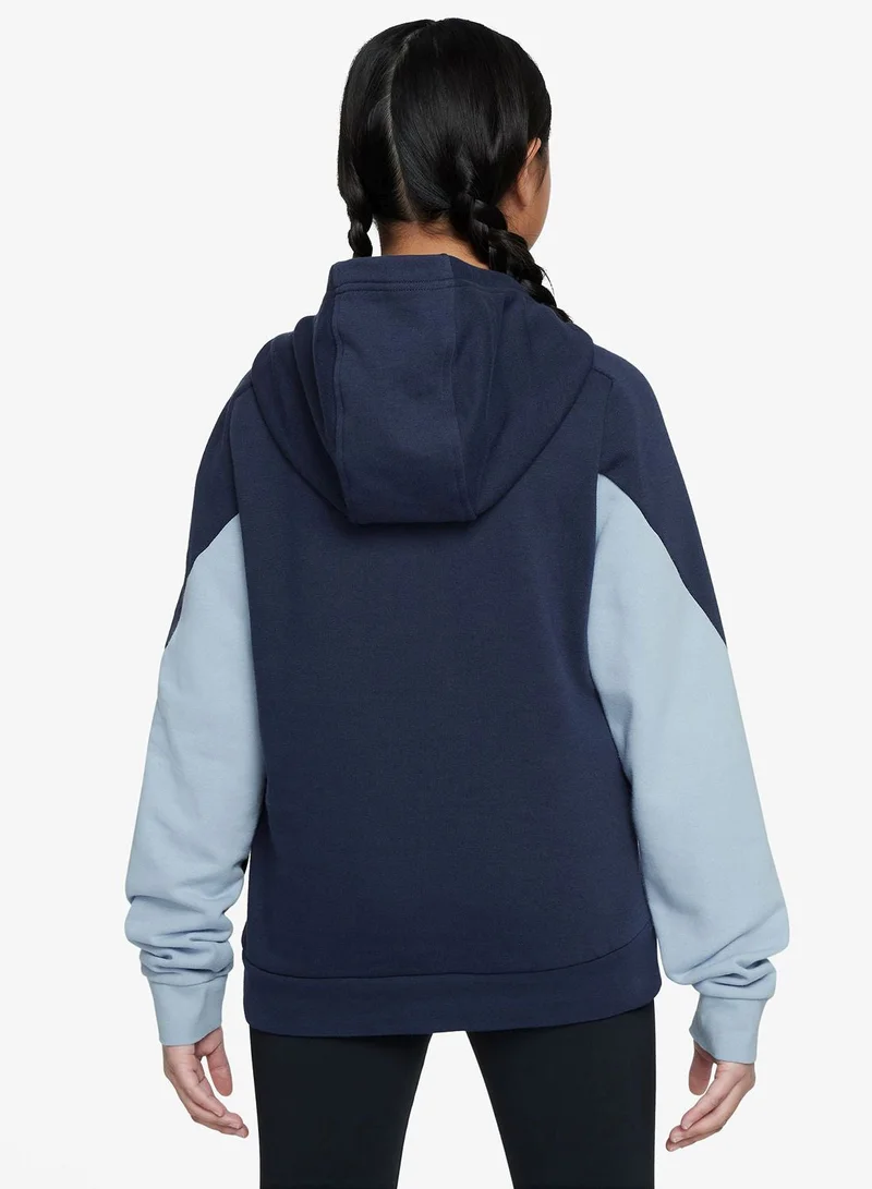 Nike Youth Dri-Fit Multi Fleece Pullover Love Hoodie