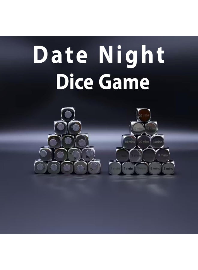 Nexa World Couples Dice Activity Game Set – 2-Piece Task & Timer Dice with Gift Box for couple - Image 2