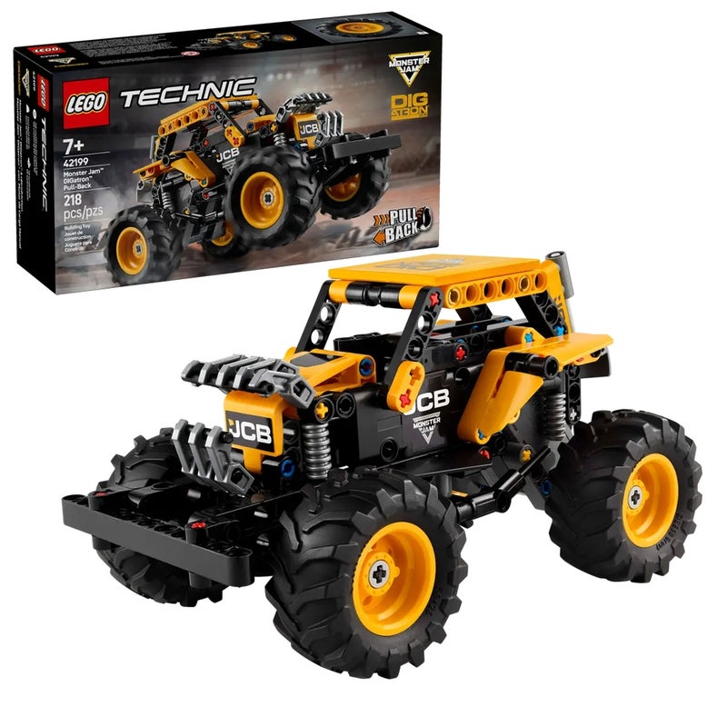 LEGO - Technic Monster Jam DIGatron Pull-Back 218 Pieces - 42199 - Image 2