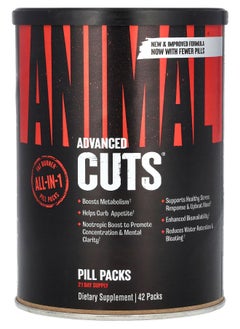 ANIMAL Advanced Cuts Pill Packs 42 Packs 
