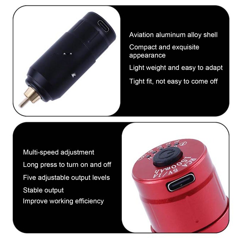 Professional  Body ink Machine Set Rotary Motor Body ink Pen Pigment Body ink Tools - Image 4