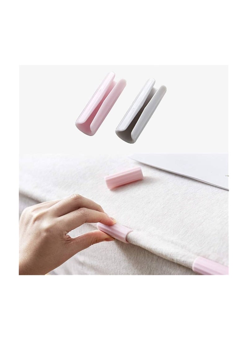 Generic 12 plastic pieces to fix sheets on the mattress - random color  - Image 2