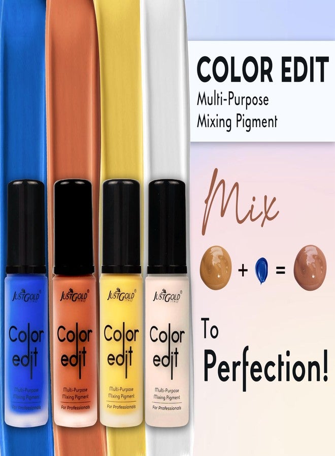 JUST GOLD Justgold Color Edit Multipurpose Mixing Pigments (Yellow, 30ML) - Image 4