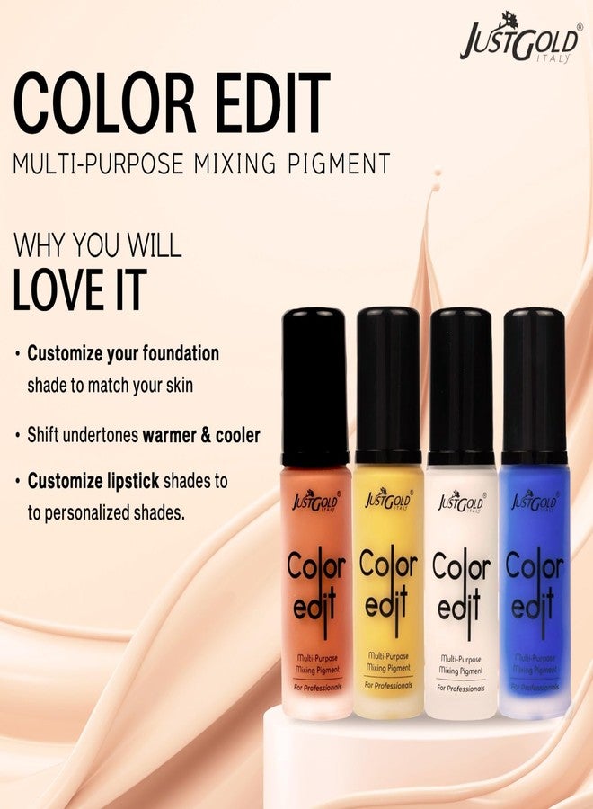 JUST GOLD Justgold Color Edit Multipurpose Mixing Pigments (Yellow, 30ML) - Image 2