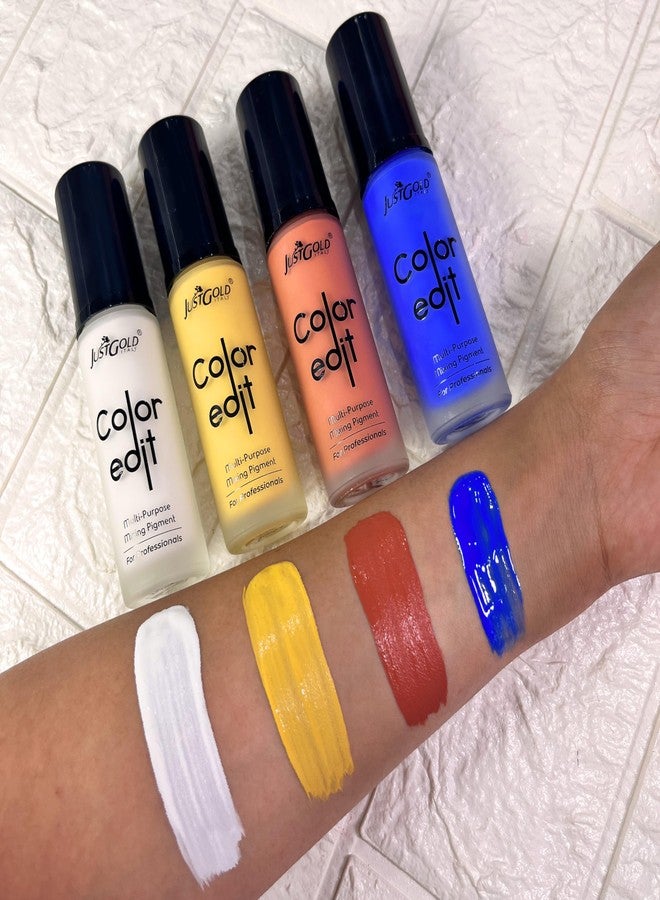 JUST GOLD Justgold Color Edit Multipurpose Mixing Pigments (Yellow, 30ML) - Image 3