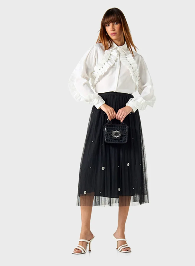 2Xtremz Rufle Detail Shirt