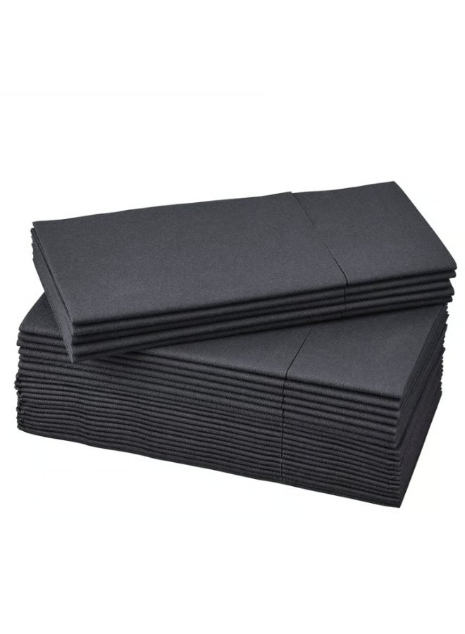 أيكيا مناديل ورقية, أسود, ‎38x38 سم‏ - Image 2