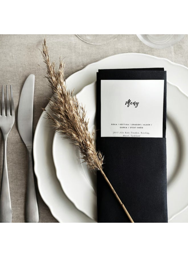 أيكيا مناديل ورقية, أسود, ‎38x38 سم‏ - Image 3